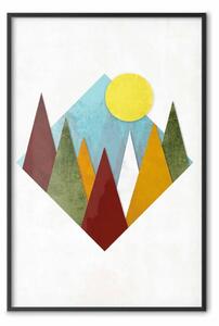 Poster: Montagna del mattino