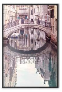 Poster: Mezzogiorno a Venezia - paesaggio fluviale e architettura