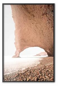 Poster: Legzira - suggestiva roccia su spiaggia rocciosa