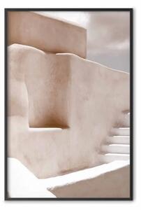 Poster: Luce greca - architettura chiara dei monumenti greci al sole