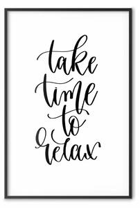 Poster: Take Time to Relax