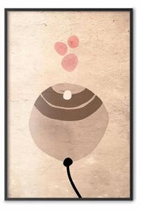Poster: Palloncino di sabbia - modelli astratti creati con figure colorate