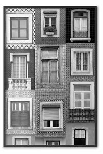 Poster: Finestre ornamentali - finestra in stile astratto