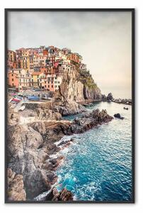 Poster: Porto favola - paesaggio architettonico sull'oceano