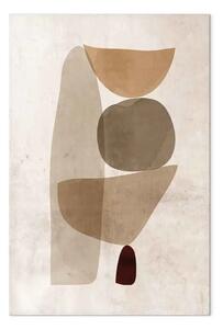 Quadro Bordo di equilibrio verticale - astrazione geometrica