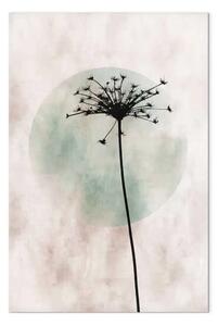 Quadro Sera d'autunno verticale - soffione in stile boho
