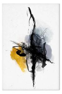 Quadro contemporaneo Torrente turbolento verticale - astrazione artistica
