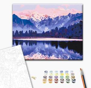 Quadro da dipingere Lago Matheson