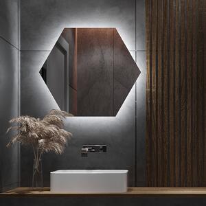 Specchio atipico con luce LED G10