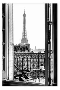 Quadro contemporaneo Vista balcone - architettura cittadina Parigi