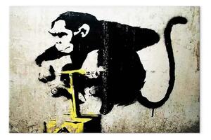Quadro moderno Monkey Detonator by Banksy