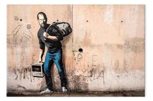 Quadro moderno Steve - street art figura Steve Jobs