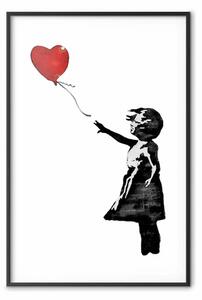 Poster: Banksy: ragazza col palloncino