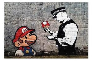 Quadro Mario and Cop by Banksy