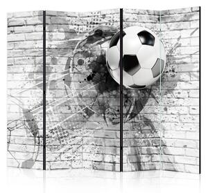 Paravento separè Dinamica del calcio II - composizione sportiva