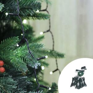 Mantello di luci per Albero di Natale da 200cm 280 Led Bianco Freddo Wisdom