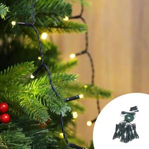 Mantello di luci per Albero di Natale da 200cm 280 Led Bianco Caldo Wisdom