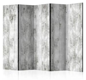 Paravento design Senso dello stile II - composizione grigia