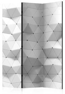 Paravento design Simmetria Sorprendente - modello geometrico a triangoli
