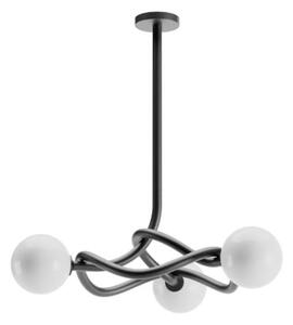 Lampadario moderno redo group confusio 01 3256 3257 e14 led metallo vetro - Redo Group