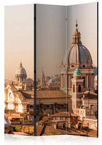 Paravento separè Roma - vista dall'alto - panorama urbano italiano