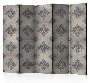 Paravento design Malinconia Autunnale II - elegante composizione in ornamenti