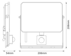 Ledvance - Proiettore LED con sensore FLOODLIGHT LED/50W/230V 3000K IP65