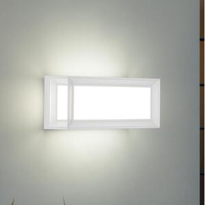 Brilagi - Applique da esterno PARKER 1xE27/60W/230V bianca IP44