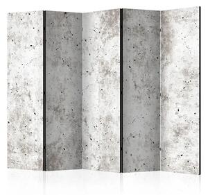 Paravento Stile urbano: Cemento II - composizione su sfondo grigio