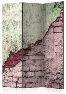 Paravento Tandem di pietra - composizione, texture mattoni