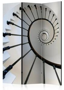 Paravento Scale (faro) - architettura di una scala a chiocciola