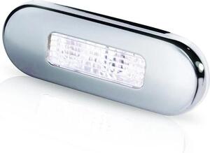Hella Marine Segnapassi Satin Luce di benvenuto bianco caldo Argento Argento Taglia unica
