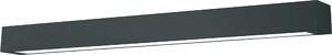 Applique LED Ibros nera 12W, tonalità di bianco, 960 lm, metallo, dimensioni: 8x93x5,5 cm, IP44, Light Prestige