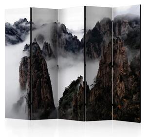 Paravento design Mare di Nuvole, Huang Shan, Cina II - Montagne nella nebbia