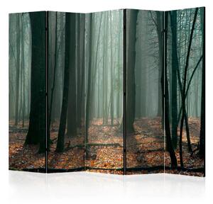 Paravento design La foresta delle streghe II - Paesaggio oscuro