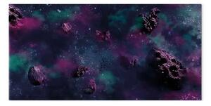 Quadro su tela Spazio infinito largo - paesaggio stellare nello spazio