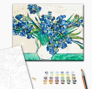 Quadro da dipingere Iris di Van Gogh