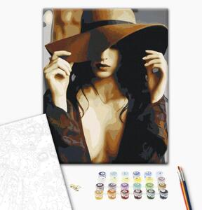 Quadro da dipingere Cappello marrone
