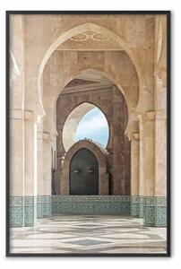 Poster: Archi di pietra - architettura edificio colonne ornamenti, chiaro