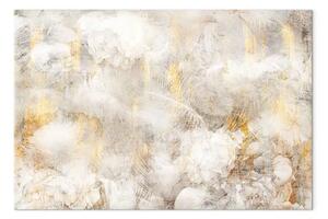 Quadro contemporaneo Poesia della danza largo - texture astratta di fiori