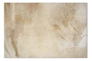 Quadro su tela Foglie da vicino - Astrazione con una pianta in stile Boho
