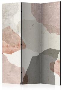 Paravento Terrazzo colorato - astratto in toni soft