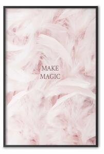 Poster: Piume rosa