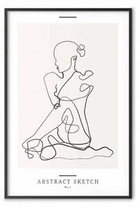 Poster: Schizzo astratto