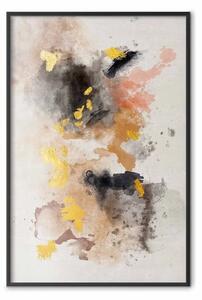 Poster: Giorno ventoso - composizione artistica in motivi astratti