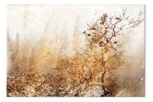 Quadro su tela Al sole d'autunno largo