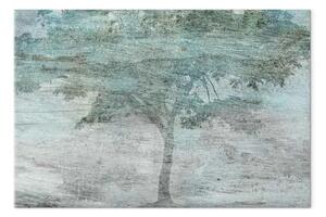Quadro moderno Albero nebbioso - prima variante - paesaggio