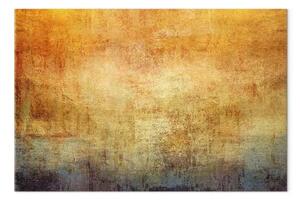 Quadro contemporaneo Espansione mentale largo - astratto nei toni caldi