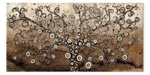 Quadro moderno Albero dei ricordi fruttati largo