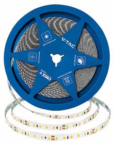 Striscia LED V-TAC, modello VT-2126236, 100W, classe di efficienza energetica: F, 1000 lumen, 4000K, angolo di illuminazione: 120°, tensione: 24V, lunghezza: 10 metri
